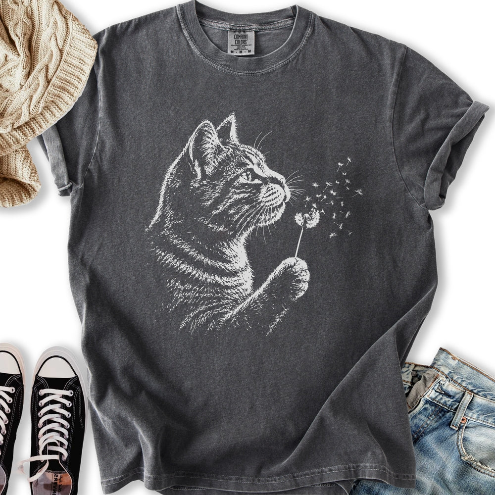 Dandelion Cat T-Shirt