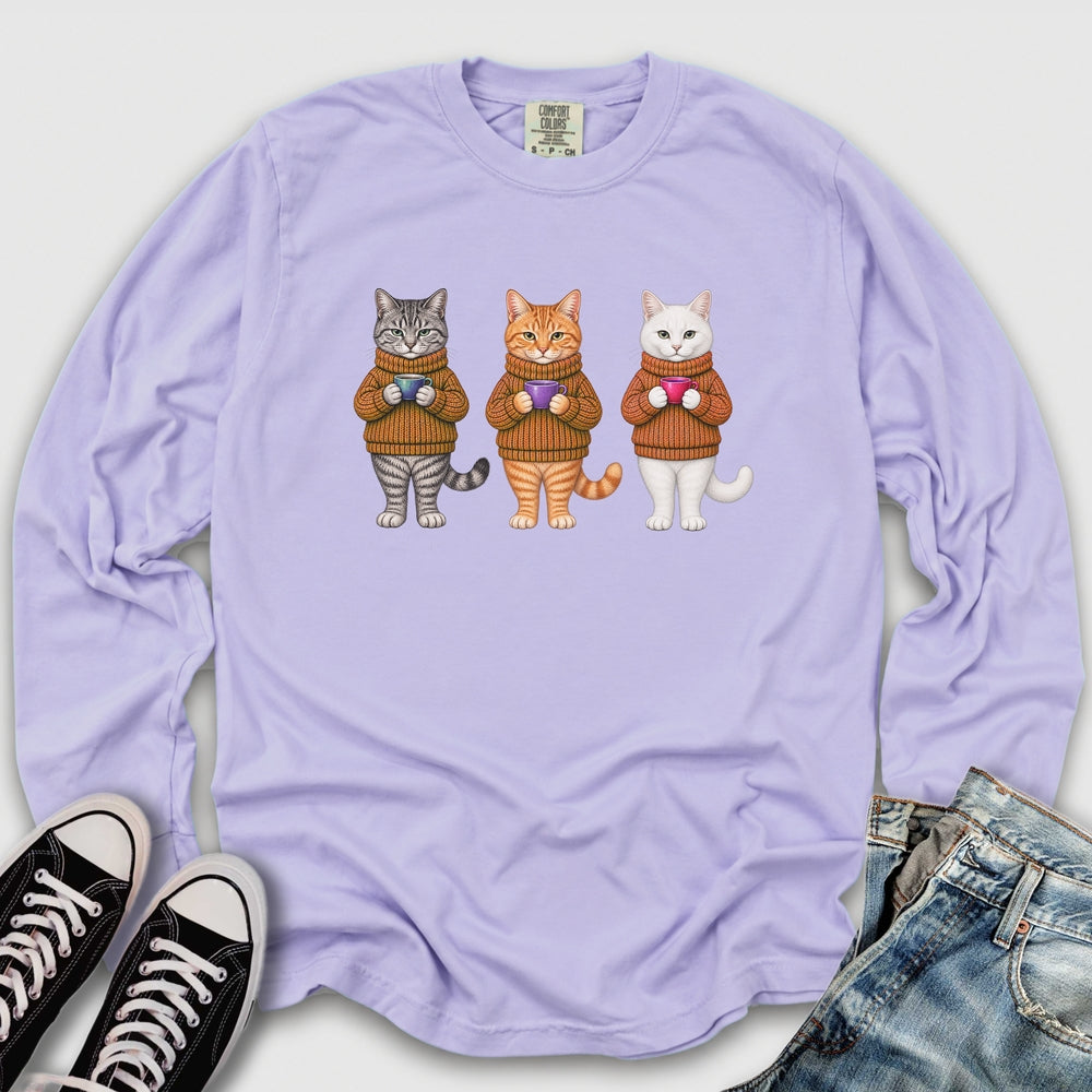 Cozy Cats Long Sleeve Tee