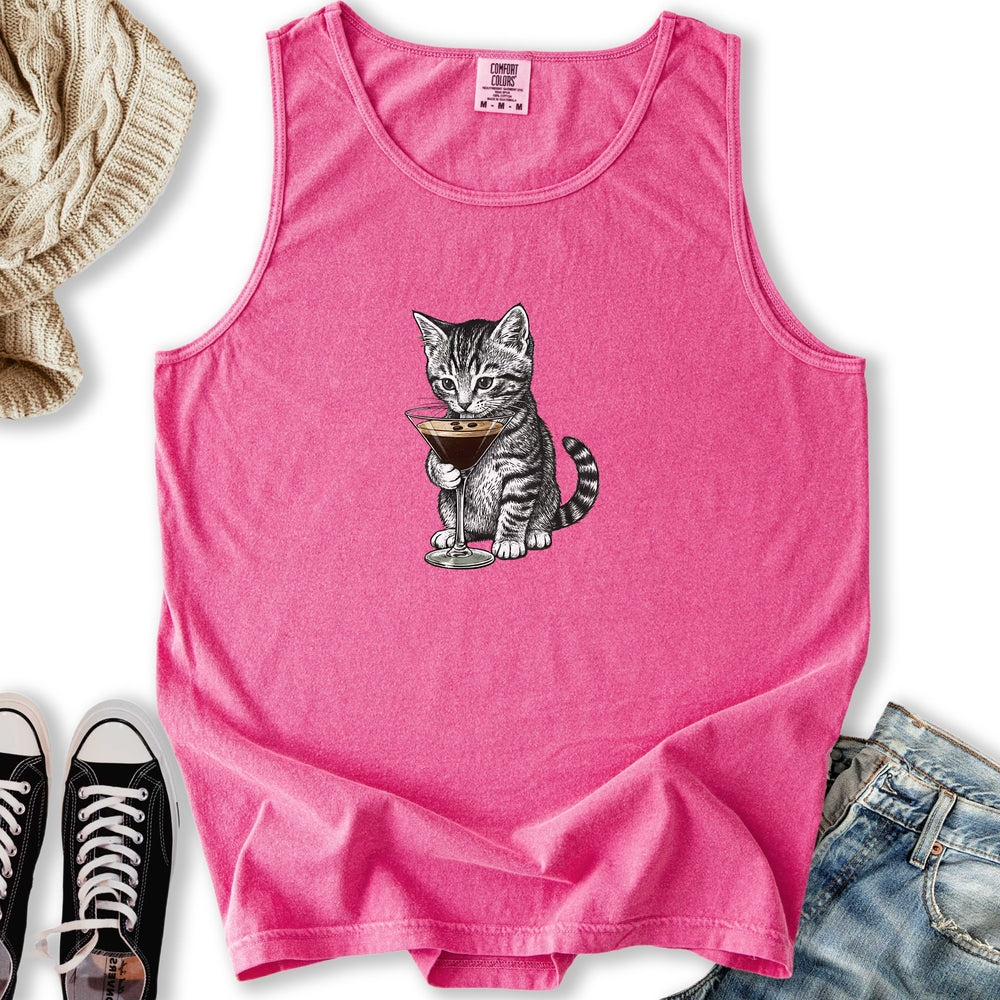 Kitten Espresso Martini Tank Top
