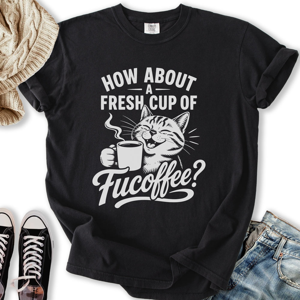 Fucoffee Cat T-Shirt
