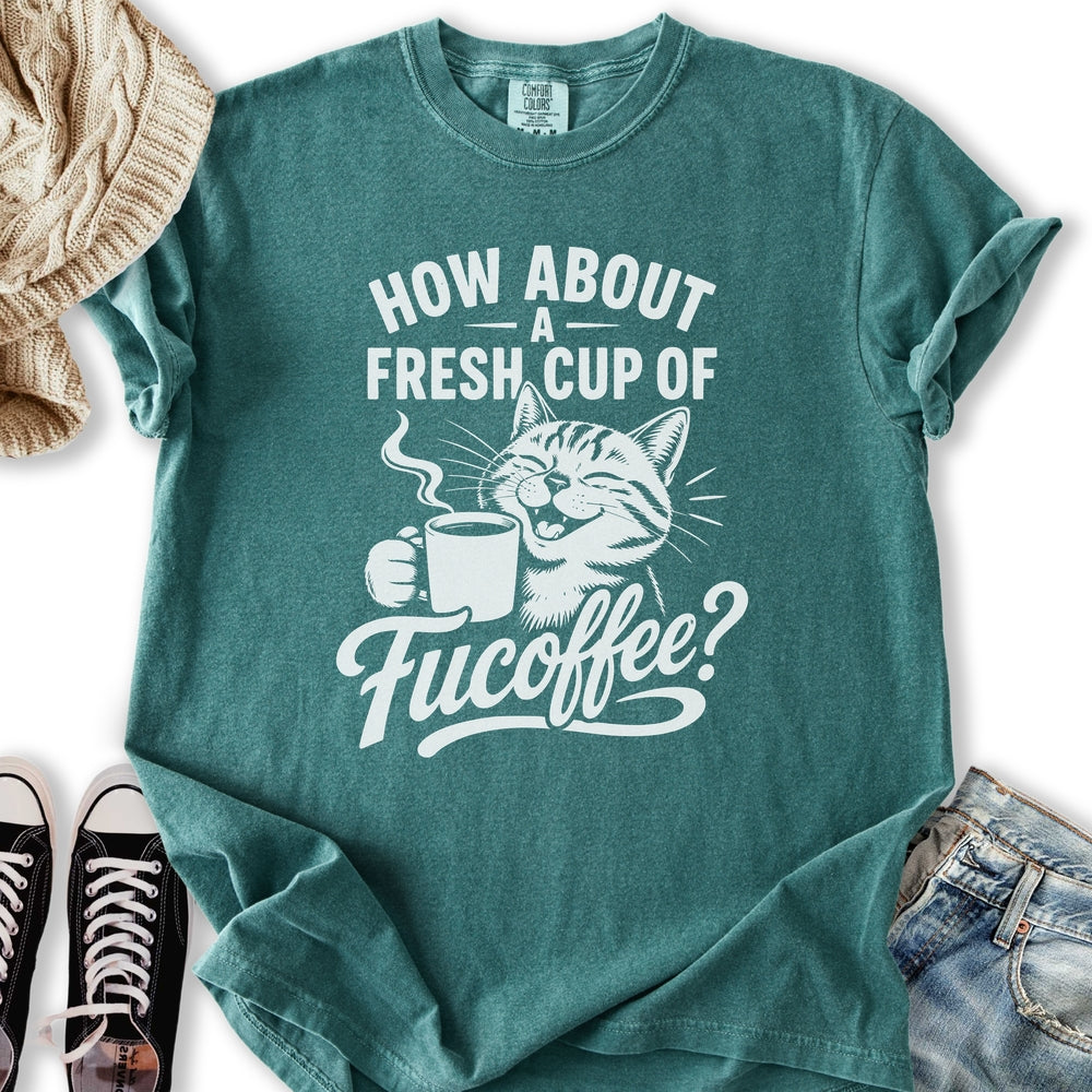 Fucoffee Cat T-Shirt