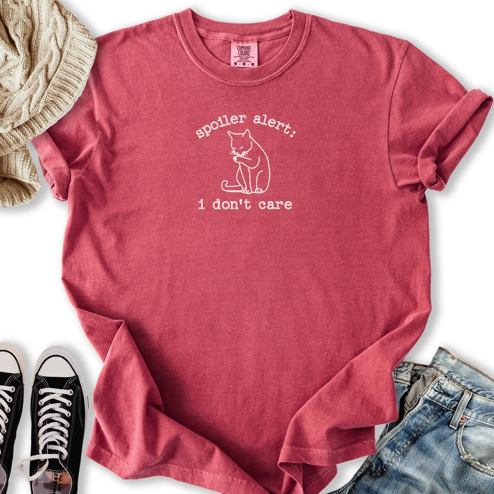 Spoiler Alert Cat T-Shirt