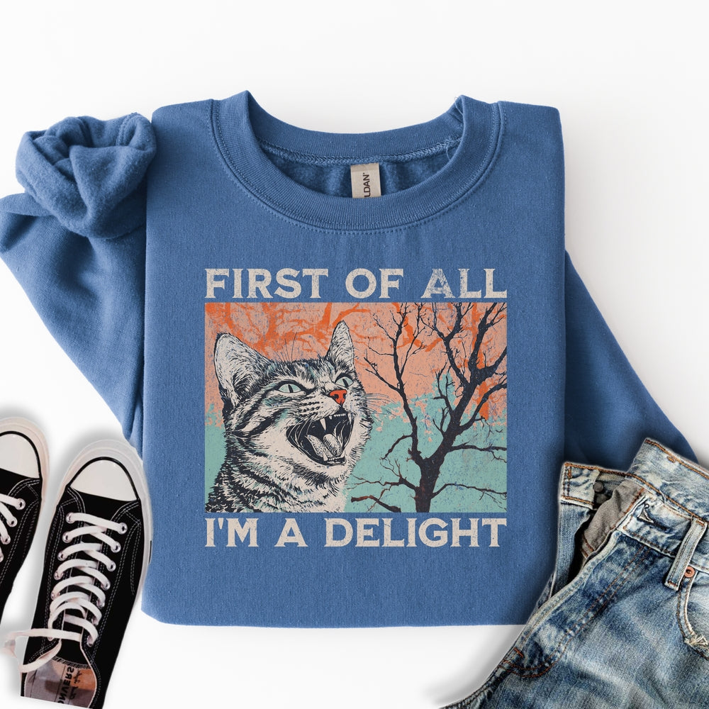 I'm A Delight Sweatshirt
