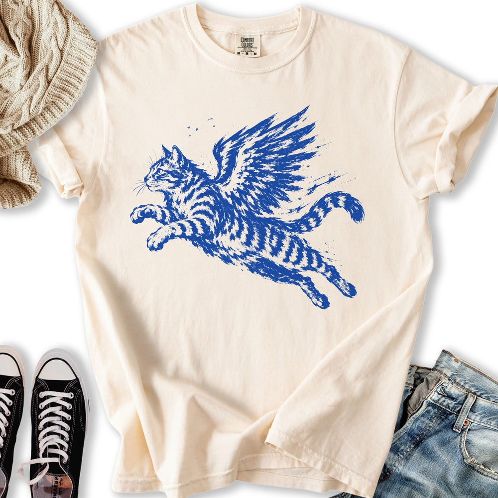 Pegasus Cat Relaxed Tee