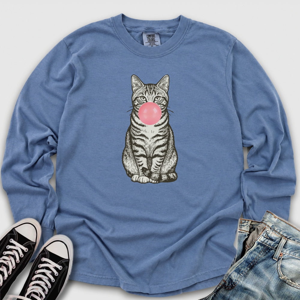 Tabby Bubblegum Long Sleeve Tee