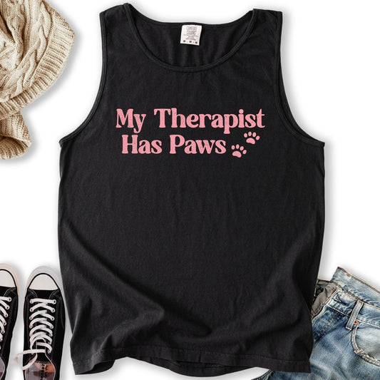 My Therapist Has Paws Tank