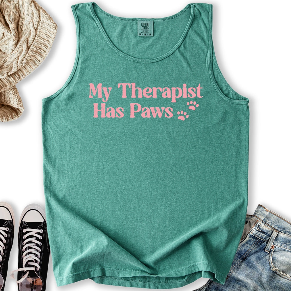 My Therapist Has Paws Tank