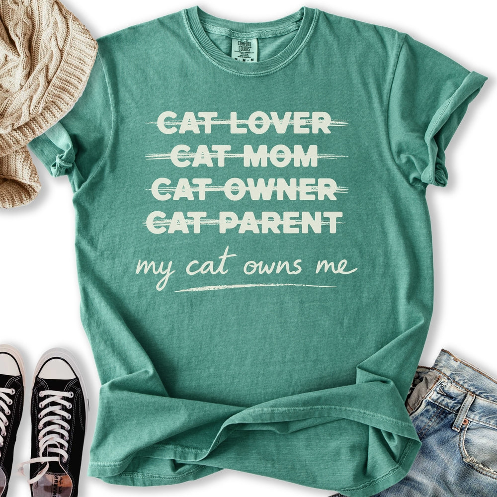 My Cat Owns Me Truth T-Shirt