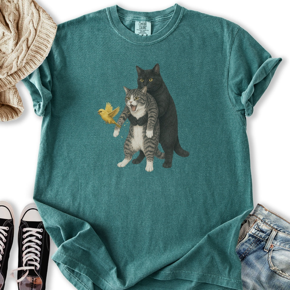 Cat Heimlich Maneuver II T-Shirt