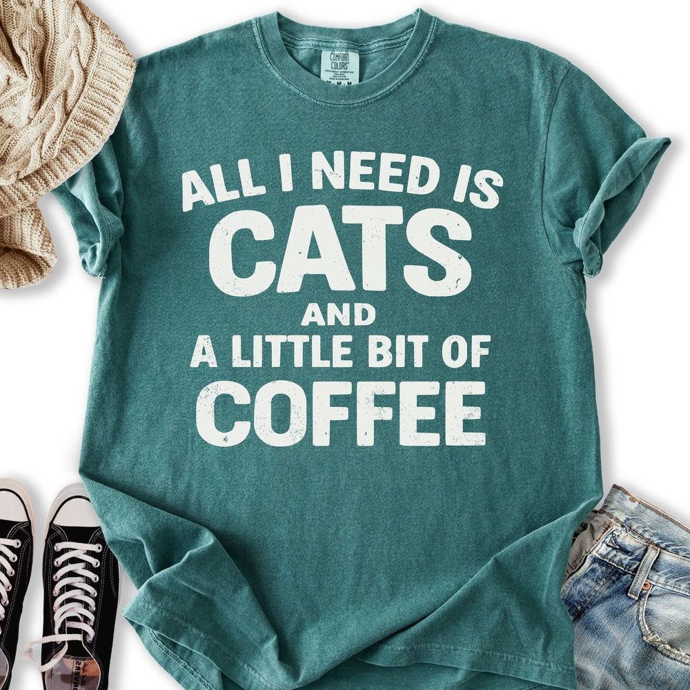 Cats and Coffee T-Shirt
