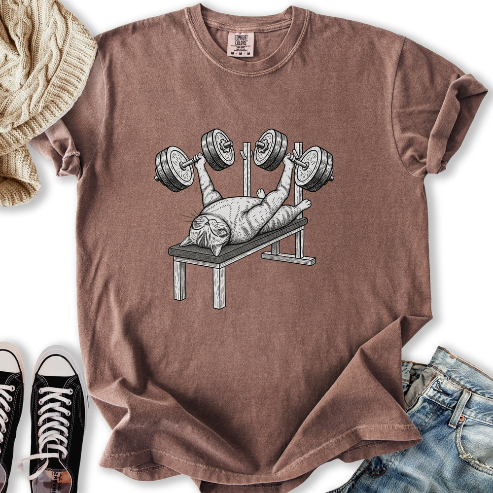 Bench Press Cat T-Shirt