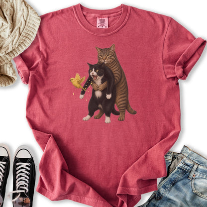 Cat Heimlich Maneuver T-Shirt