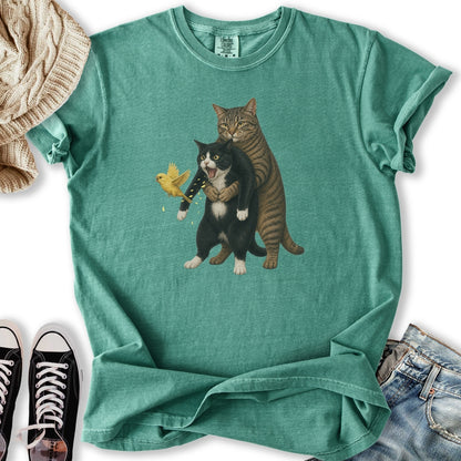 Cat Heimlich Maneuver T-Shirt