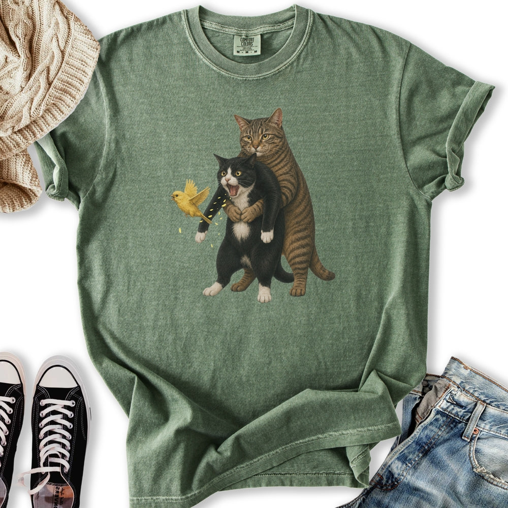 Cat Heimlich Maneuver T-Shirt