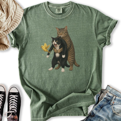 Cat Heimlich Maneuver T-Shirt