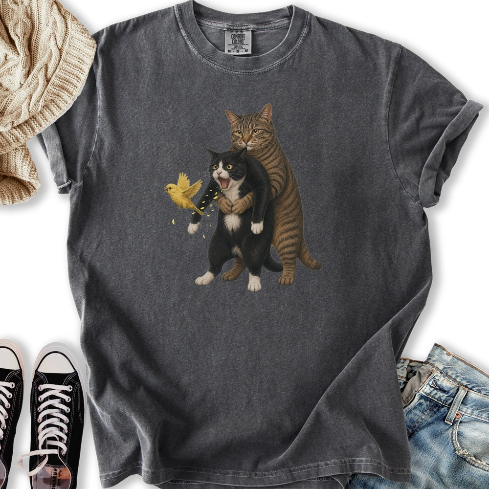 Cat Heimlich Maneuver T-Shirt