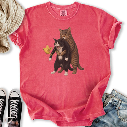 Cat Heimlich Maneuver T-Shirt