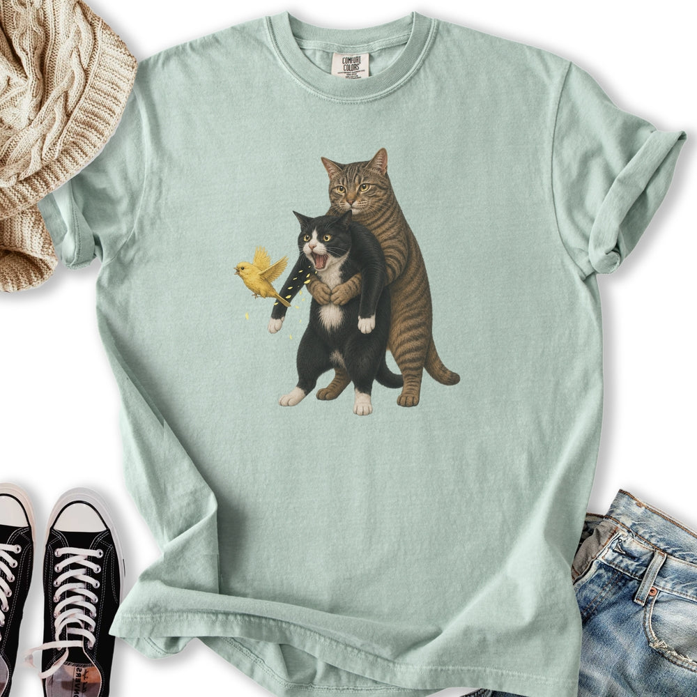 Cat Heimlich Maneuver T-Shirt