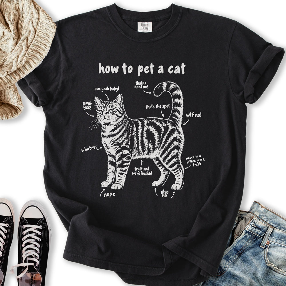 Pet A Cat Relaxed Tee