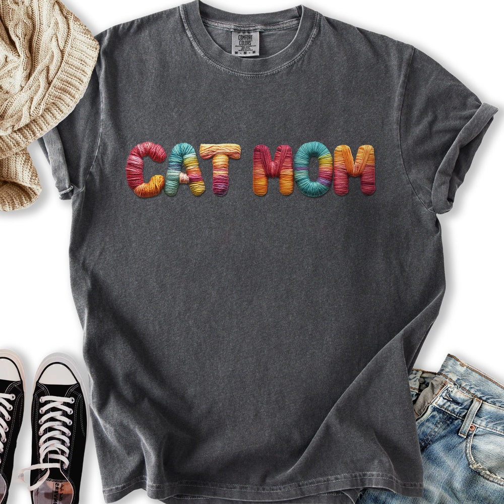 Yarn Cat Mom T-Shirt