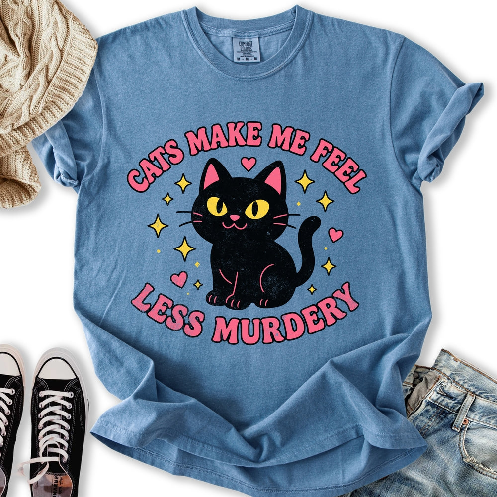Retro Less Murdery T-Shirt