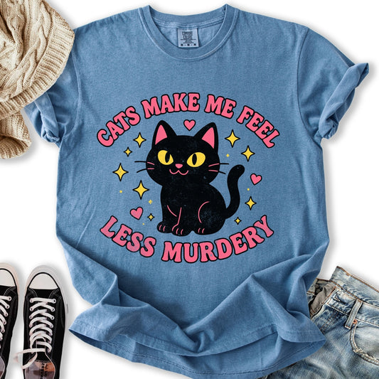 Retro Less Murdery T-Shirt