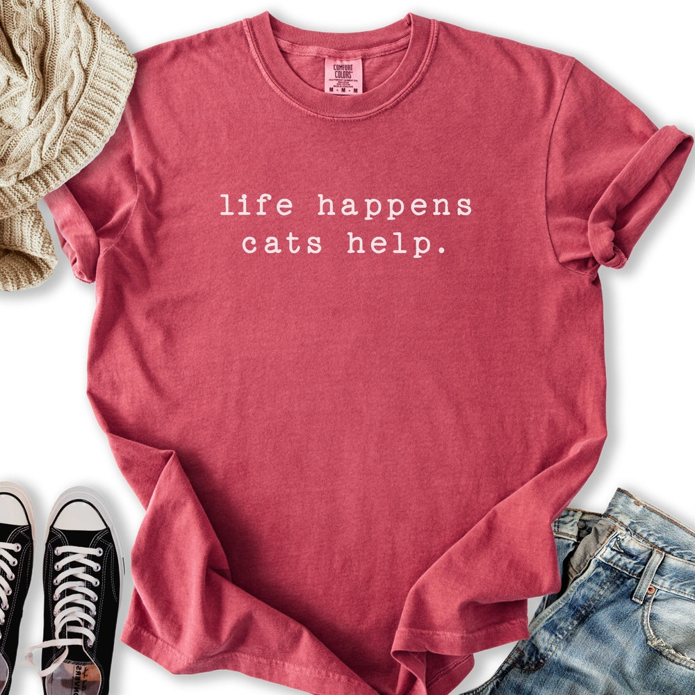 Cats Help T-Shirt