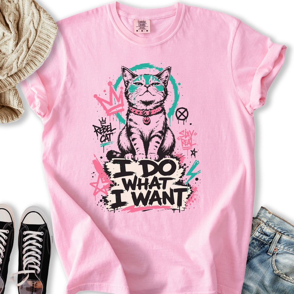 Streetart Cat T-Shirt
