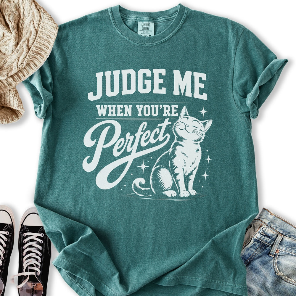 Judge Me Cat T-Shirt