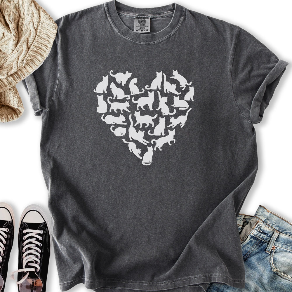 Cats Heart T-Shirt