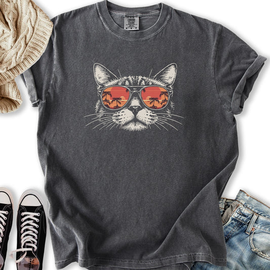 Sunset Cat T-Shirt