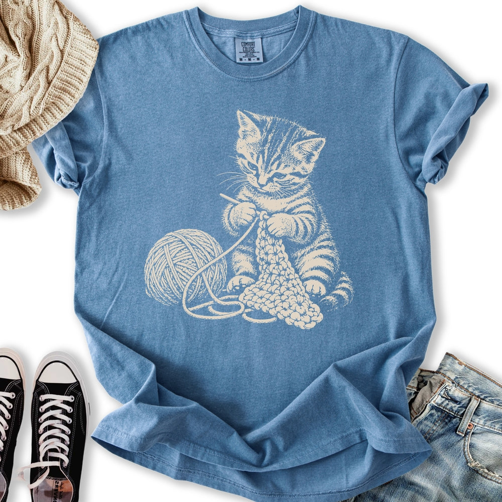 Crochet Kitten Relaxed Tee