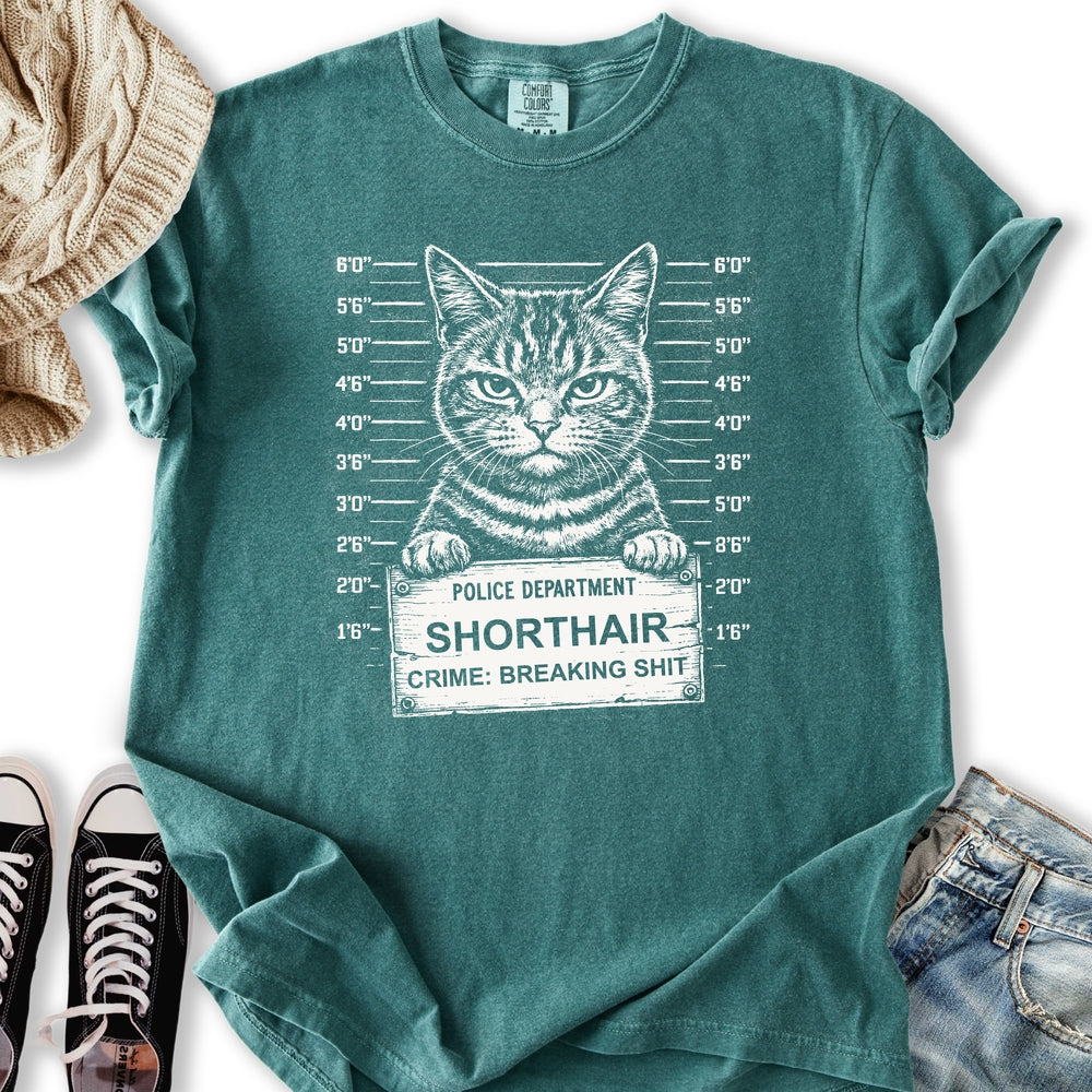 Cat Mugshot T-Shirt