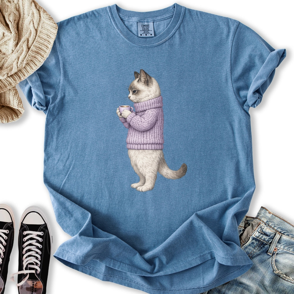 Cozy Ragdoll Cat T-Shirt