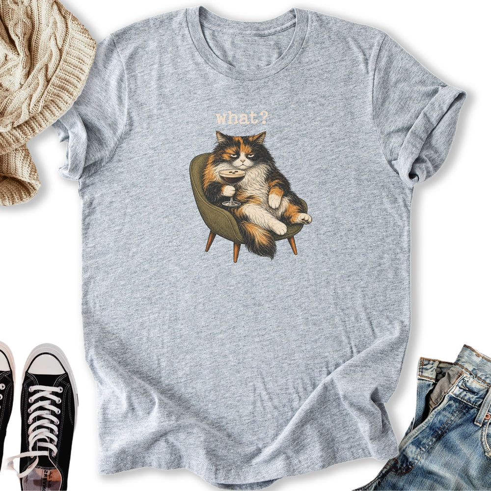 Grumpy Calico Cat Classic Tee