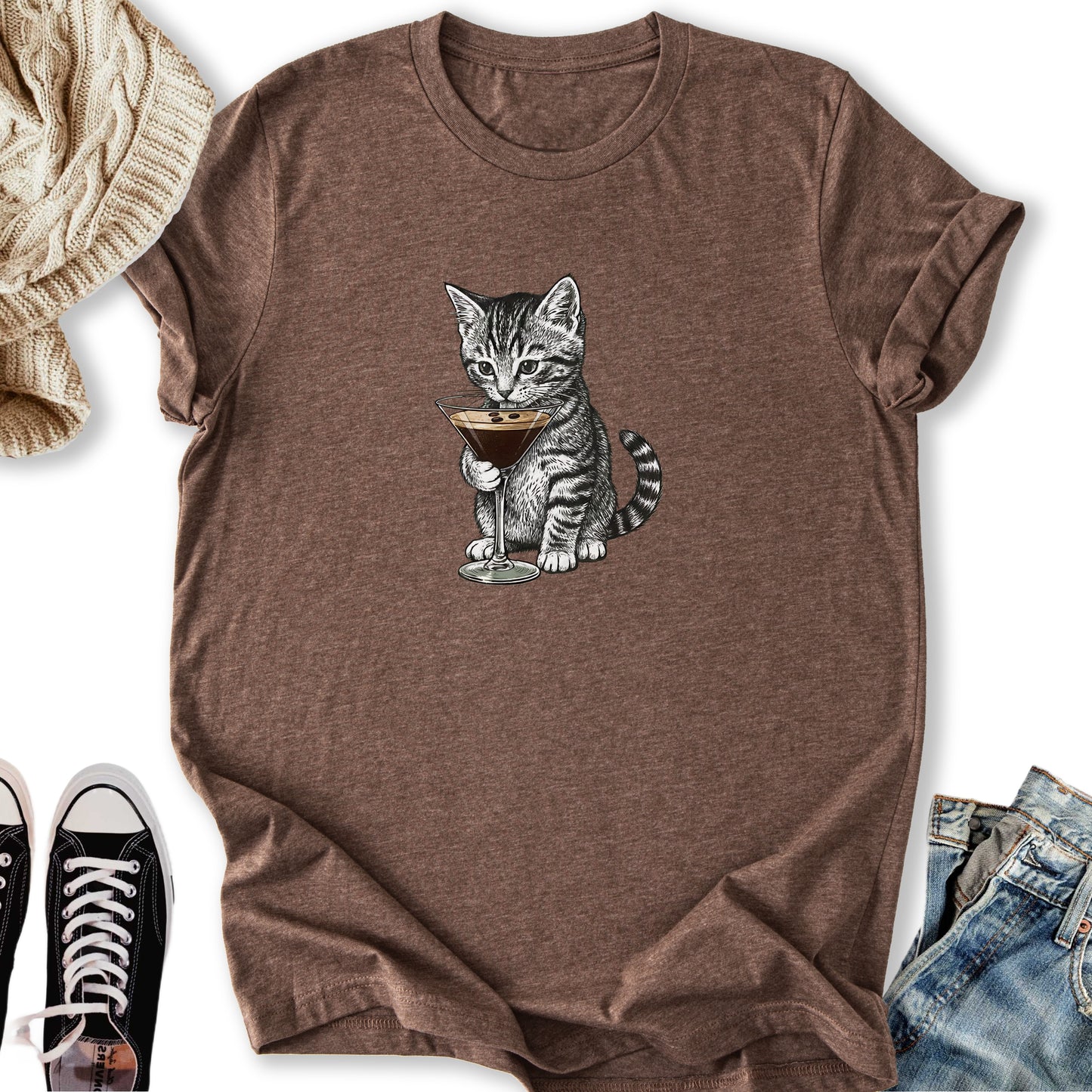 Kitten Espresso Martini T-Shirt