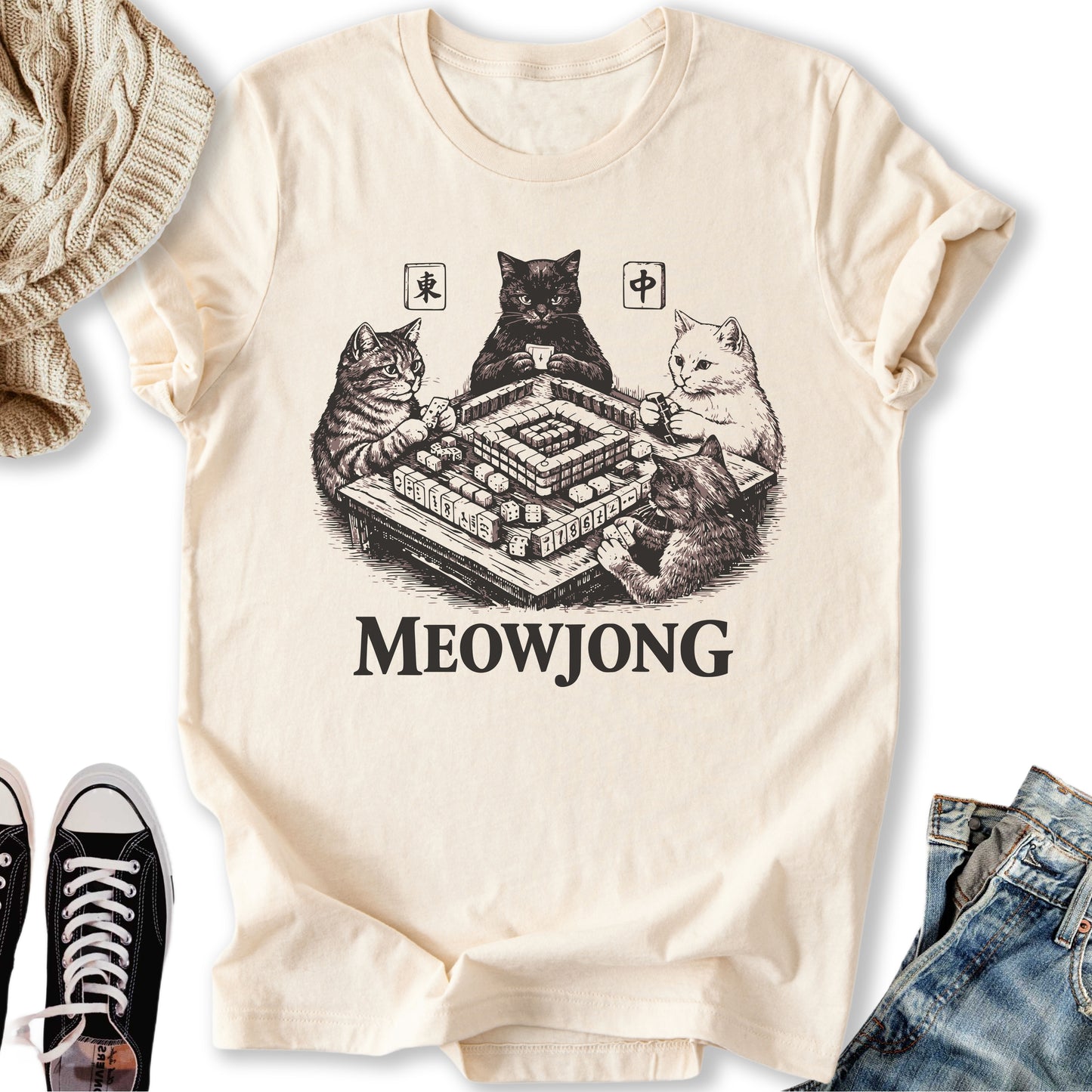 Meowjong T-Shirt