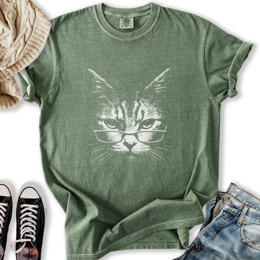 Cat Reader T-Shirt