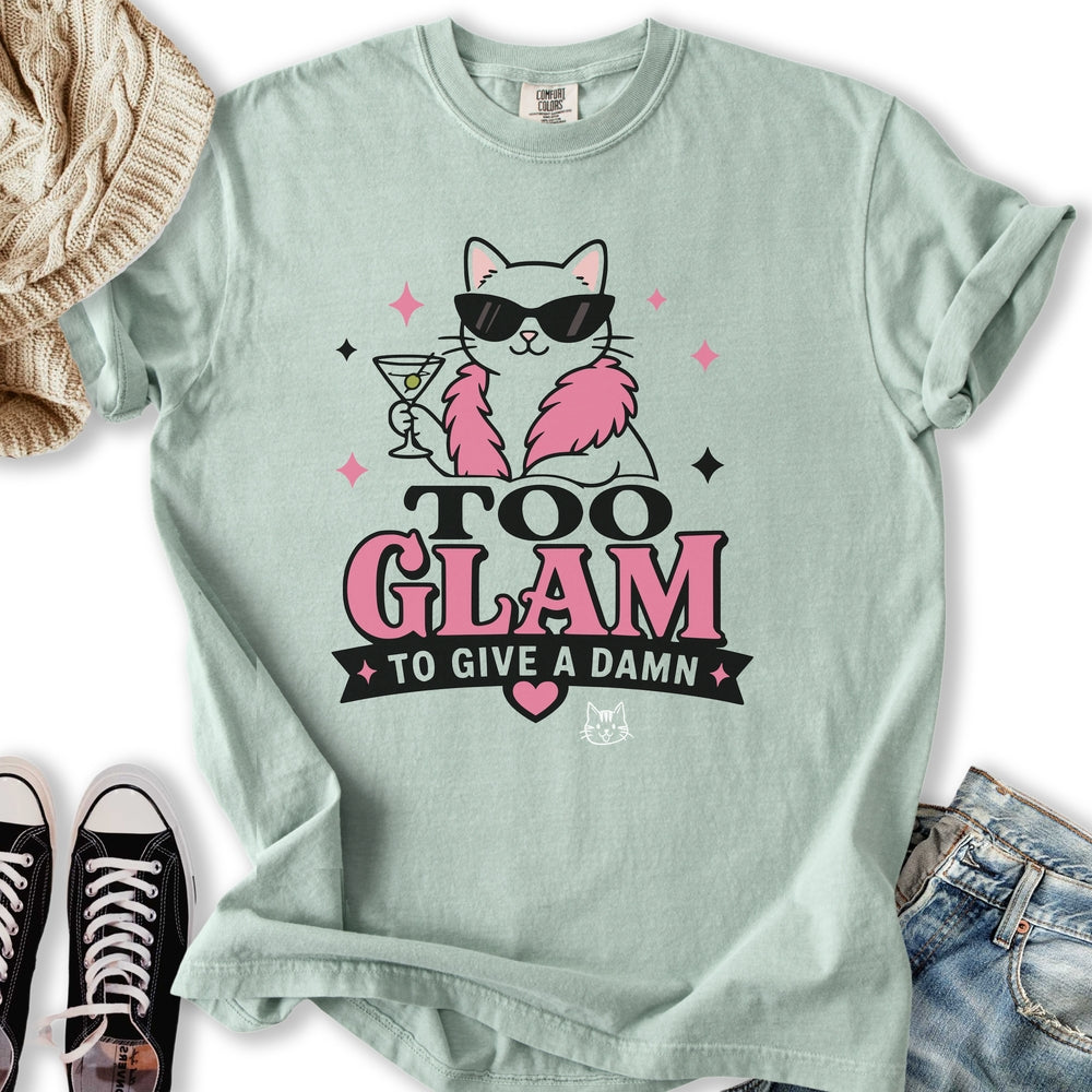 Too Glam Cat T-Shirt