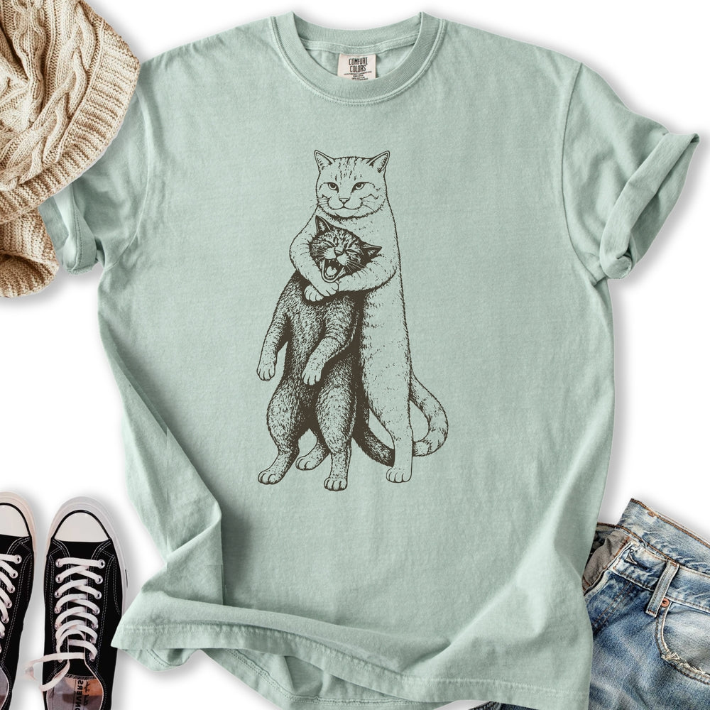 Headlock Cat Sketch Relaxed Tee