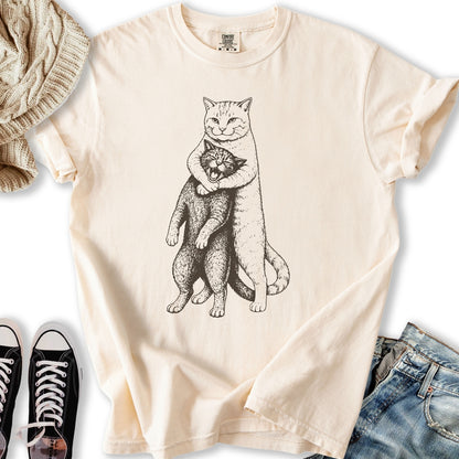 Headlock Cat Sketch Relaxed Tee