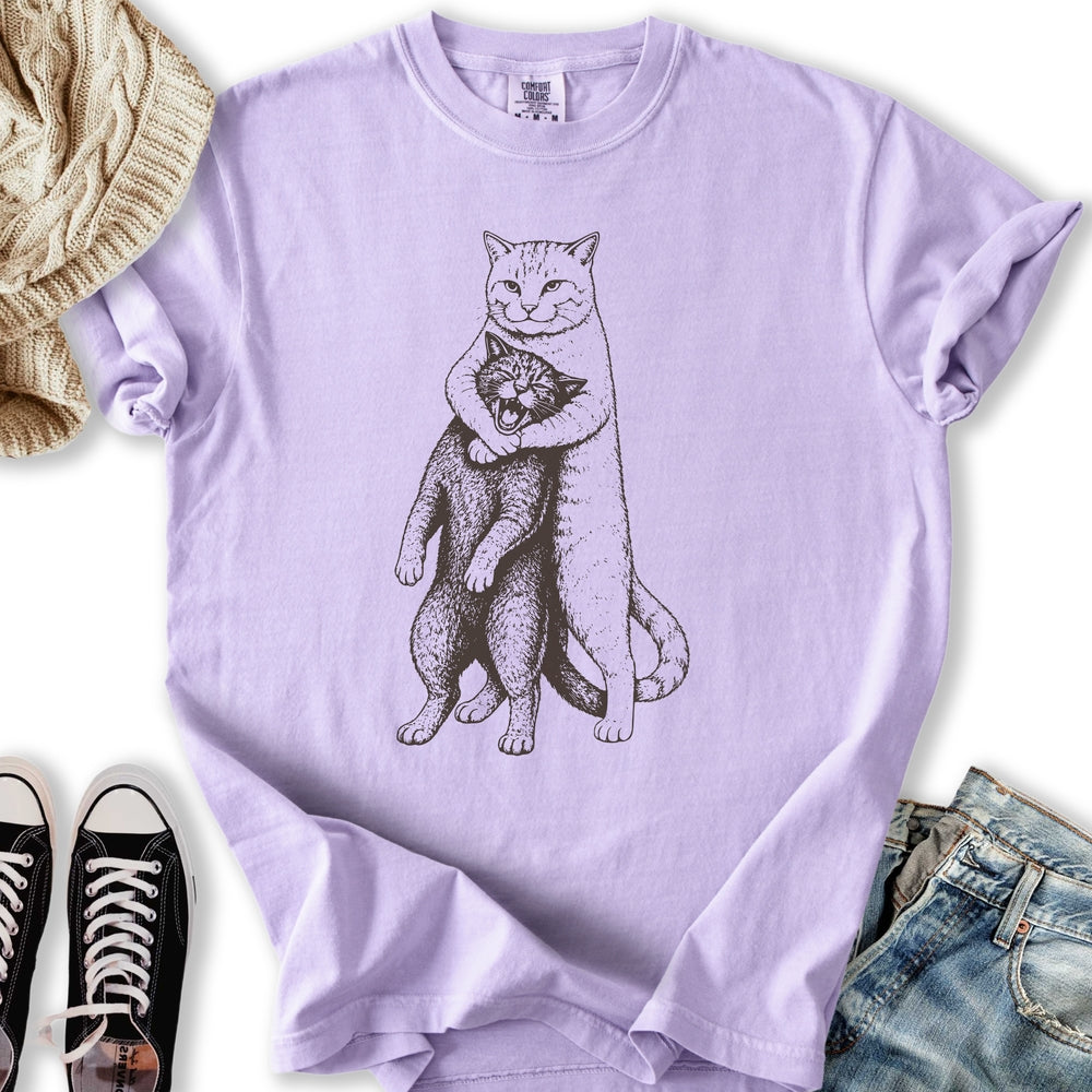Headlock Cat Sketch Relaxed Tee