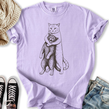 Headlock Cat Sketch Relaxed Tee