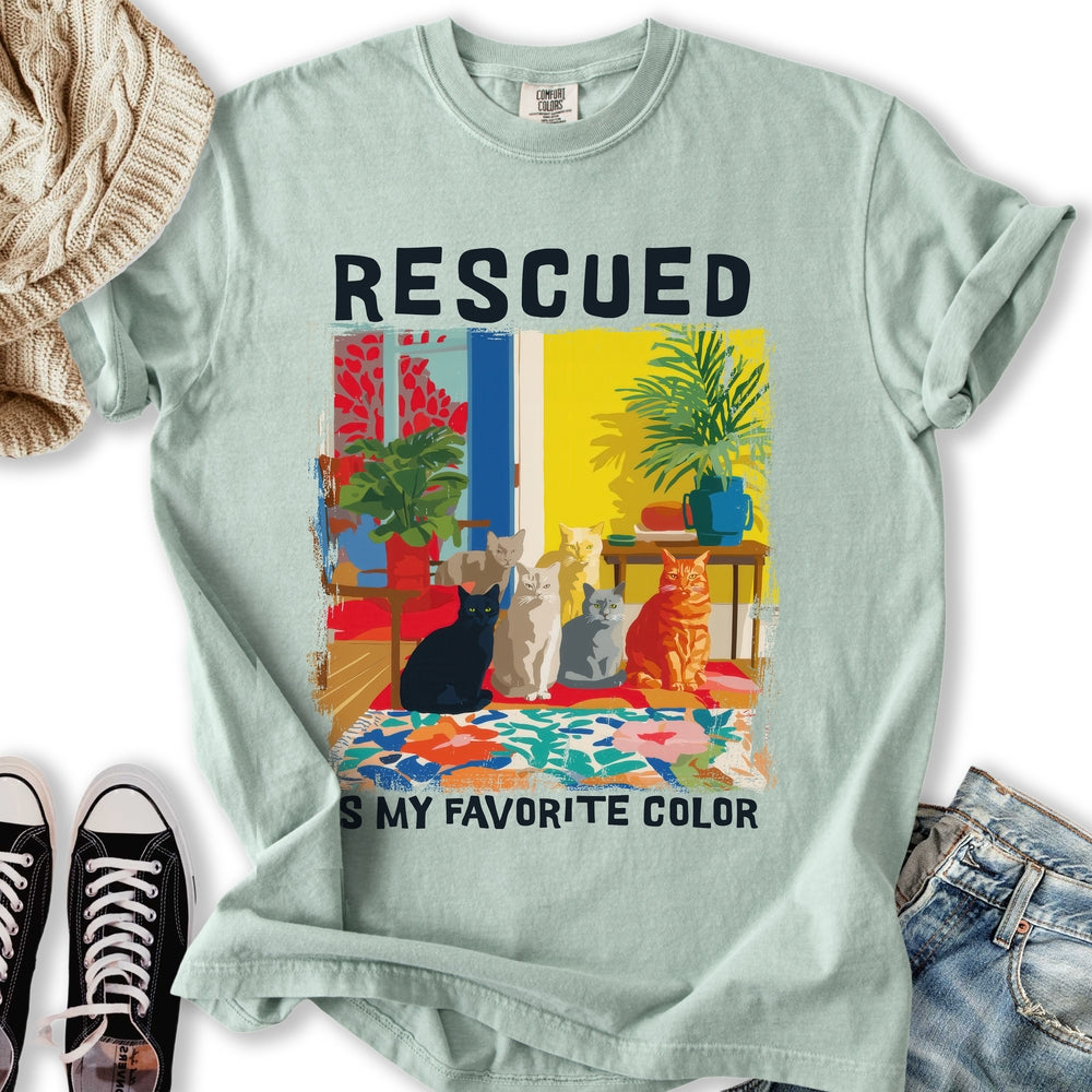 Rescued Is My Favorite T-Shirt