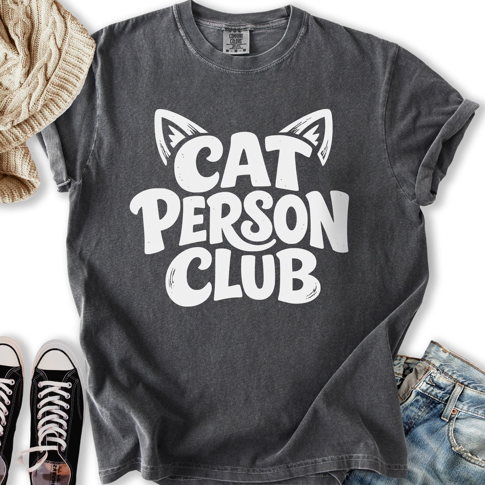 Cat Person Club T-Shirt