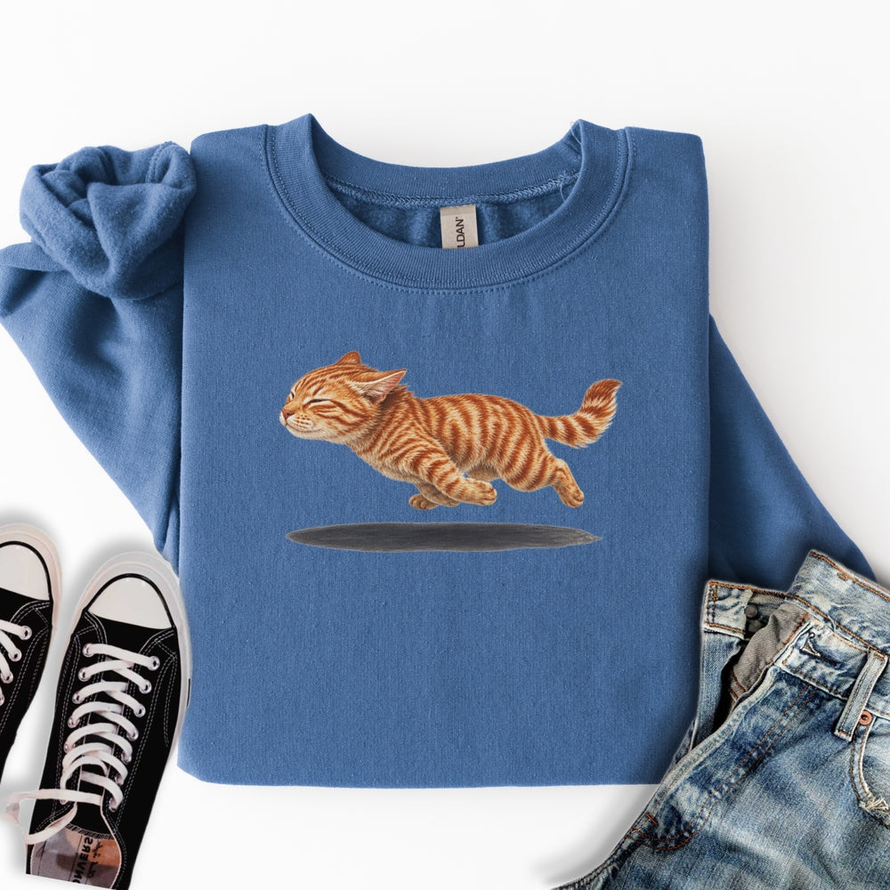 Orange Tabby Zoomies Sweatshirt