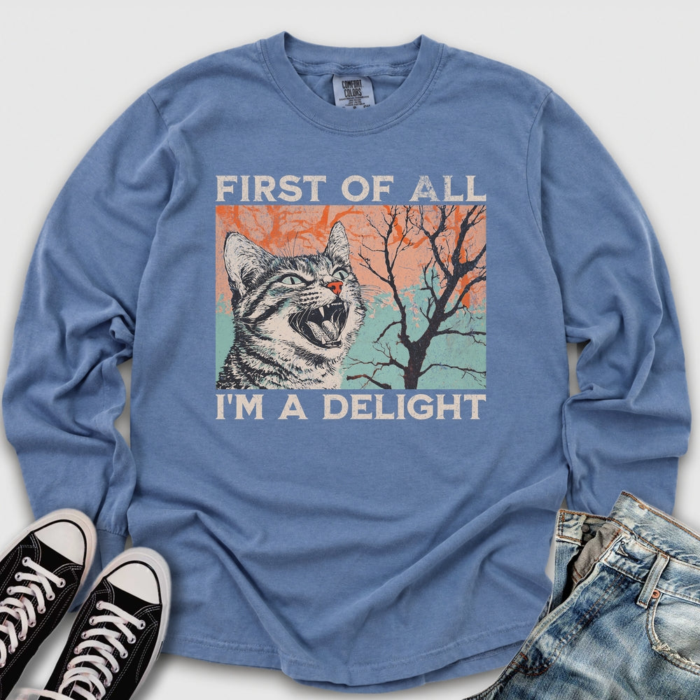 I'm A Delight Long Sleeve Tee