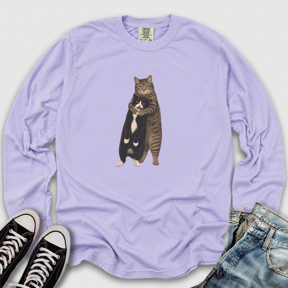 Cat Headlock II Long Sleeve Tee