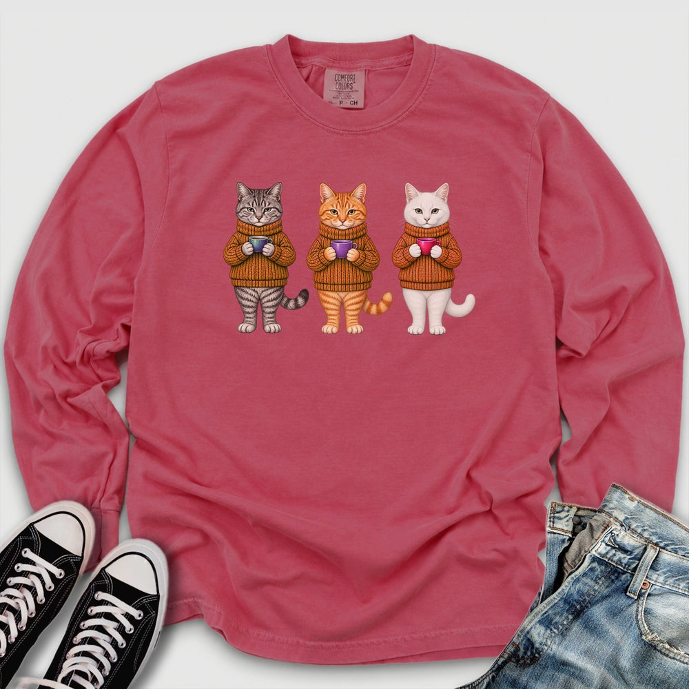 Cozy Cats Long Sleeve Tee
