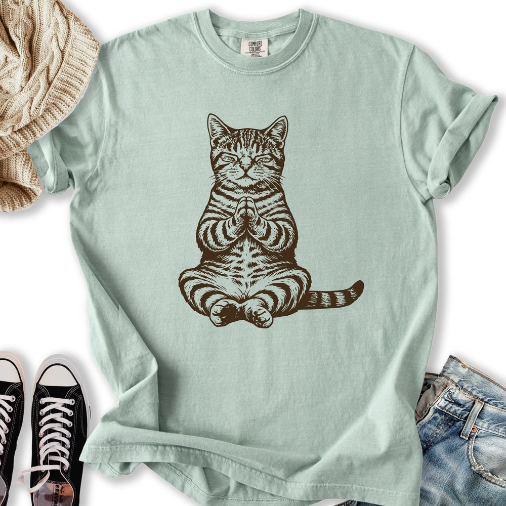 Prayer Cat T-Shirt